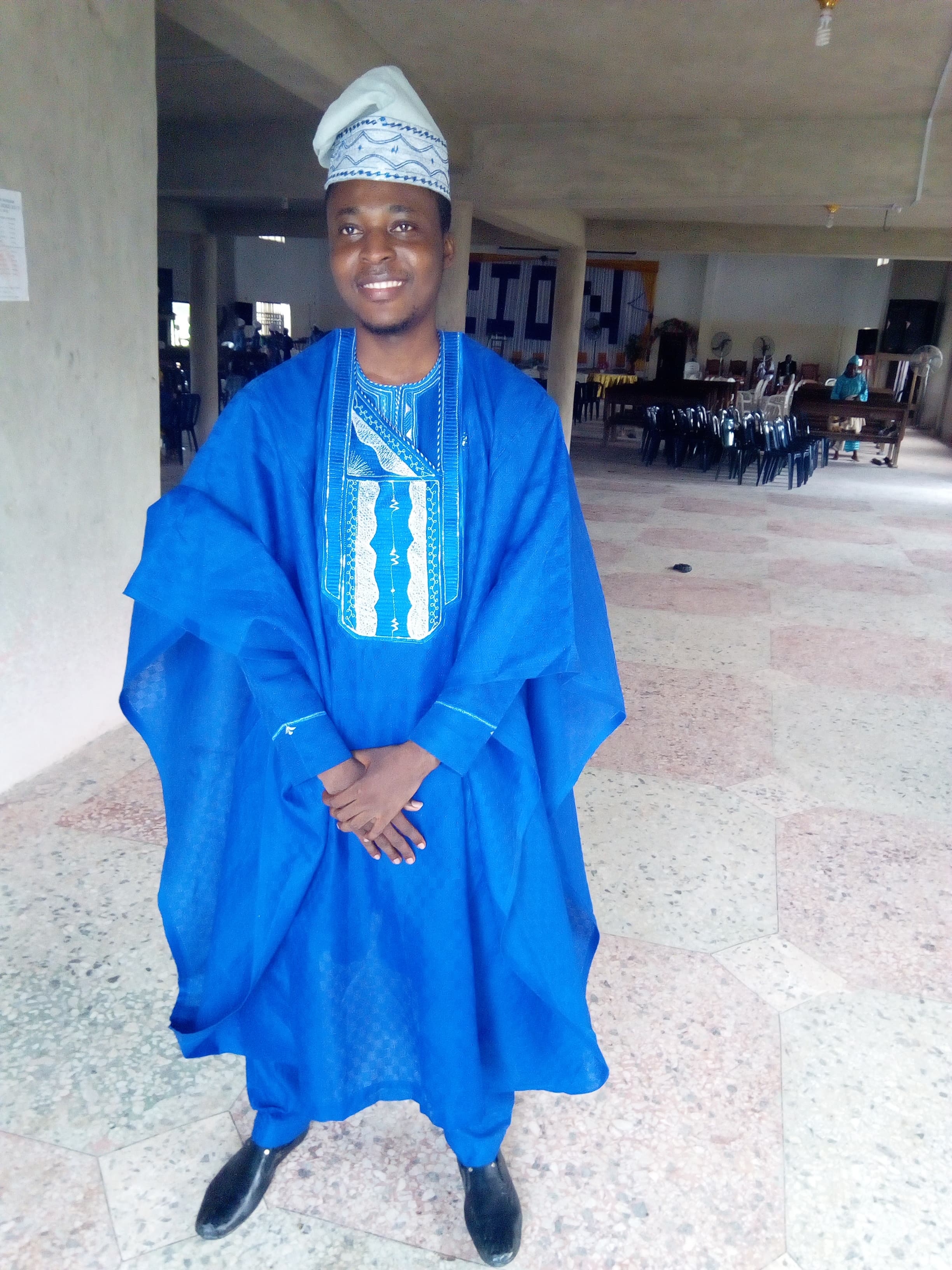 Royal Blue Agbada
